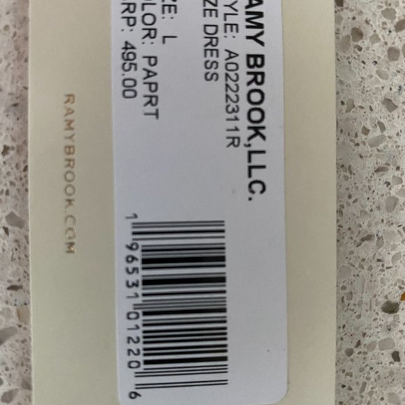 Ramy Brook Printed Hazel Dress - Tropical Palm Size Large $495 - Picture 7 of 7